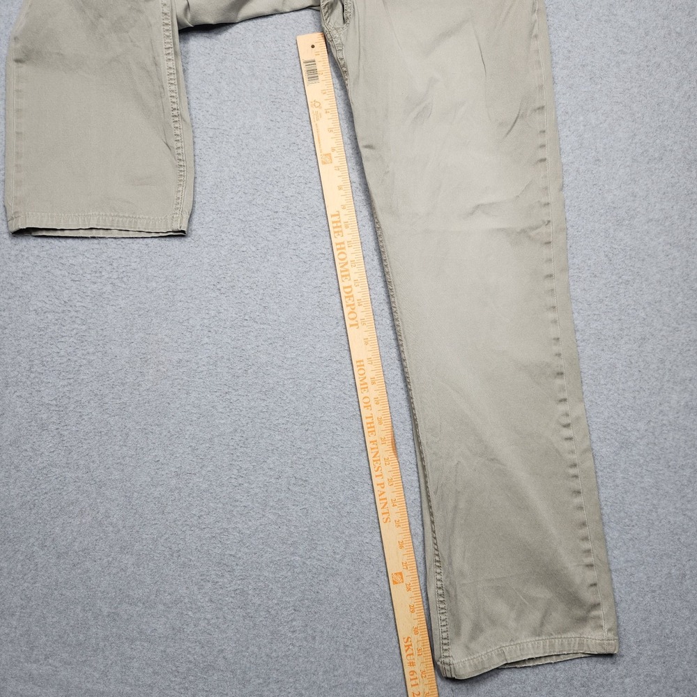 Polo Ralph Lauren Pants‎ 38x34 (Actual 38x32) Beige Chino Straight Canvas - Picture 12 of 13